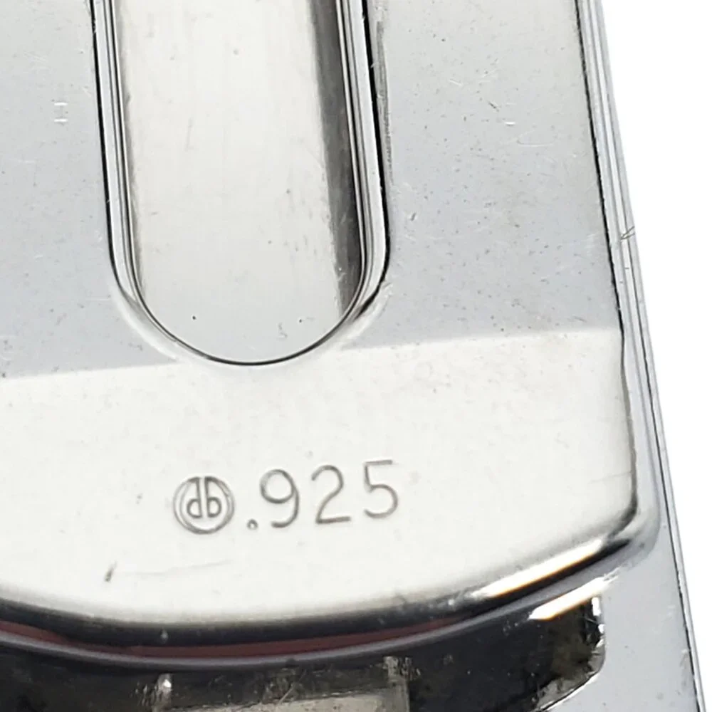 Dolan Bullock Sterling Silver Onyx Money Clip # 19676